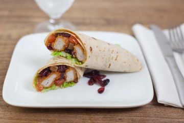 BREADED BOURBON PORK TENDERLOIN FLATBREAD