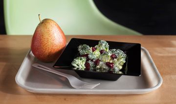 BROCCOLI CRANBERRY SALAD - SCHOOL RECIPE